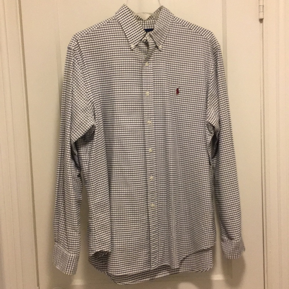 Men’s Large Polo Button-Down Shirt
